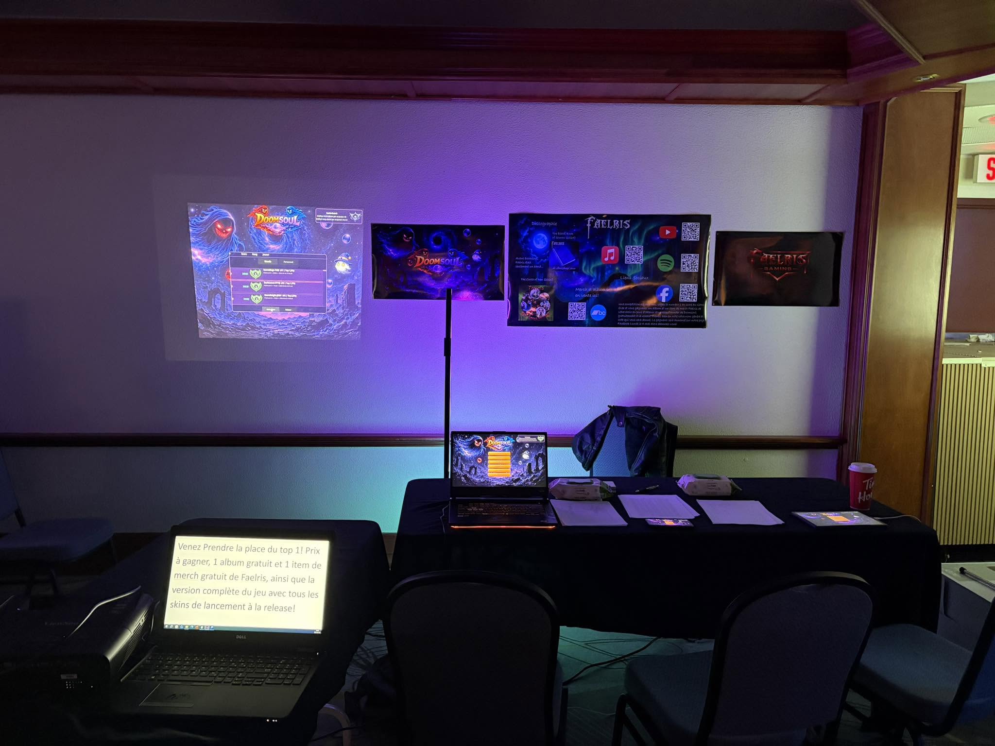 Puesto de Doomsoul en Gameover, Saguenay