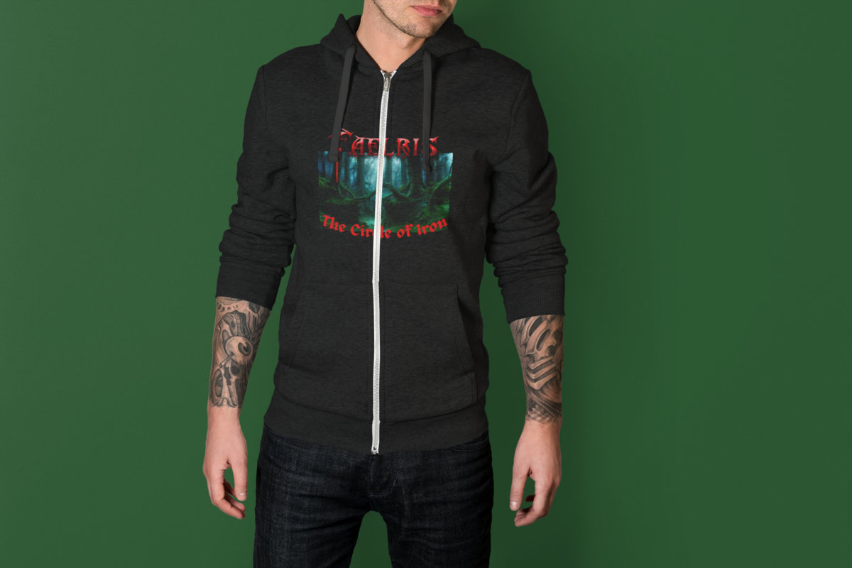 The Circle of Iron — Sudadera con capucha y cremallera