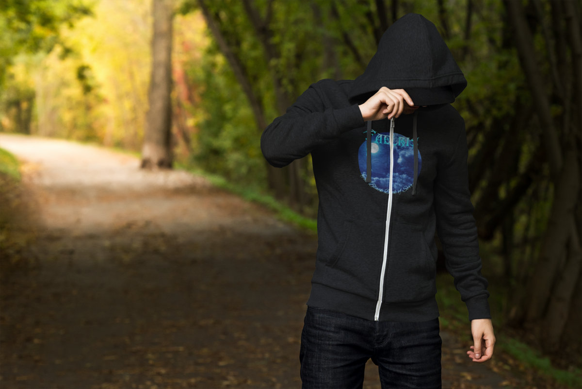 The Black Book of Sorrow — Sudadera con capucha y cremallera